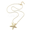 Brass Pendant Necklaces LS-NJEW-S385-05B-G-3