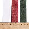 9 Yards 3 Styles Christmas Theme Polyester & Polycotton Ribbons Sets SRIB-A015-01A-01-3