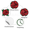 8 Sheets Plastic Waterproof Self-Adhesive Picture Stickers DIY-WH0428-088-3