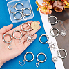 12Pcs 6 Style Alloy Shoes Charms HJEW-PH02120-3