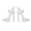 Tarnish Resistant 304 Stainless Steel Stilettos Filigree Pendants LS-STAS-R102-03P-2