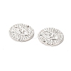 Tarnish Resistant 304 Stainless Steel Pendant Rhinestone Settings STAS-L268-021P-3