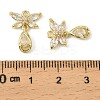 Brass Micro Pave Cubic Zirconia Pendants LS-KK-C107-18A-G-3