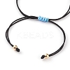 Adjustable Nylon Thread Braided Bead Bracelets BJEW-JB05822-01-3