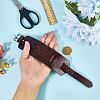 Vintage Punk Rock Style Wide Leather Cord Wristband Bracelets for Unisex BJEW-WH20007-07B-3