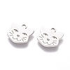 Non-Tarnish 201 Stainless Steel Kitten Charms LS-STAS-S105-T419-2