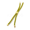 Nylon Cords Bracelet Makings Fit for Connector Charms AJEW-P116-01G-08-2