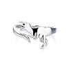 Dragon Zinc Alloy Cuff Rings for Unisex PW-WGB6781-01-1