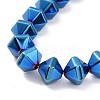 Electroplated Non-magnetic Synthetic Hematite Beads Strands LS-G-G862-01D-3