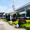 Alloy Moon & Branches Hanging Ornaments PW-WG23D97-01-4