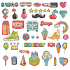 DIY Diamond Painting Stickers Kits For Kids DIY-WH0168-58-1
