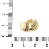 Brass Micro Pave Cubic Zirconia Pendants KK-D426-25A-G-3