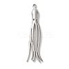 304 Stainless Steel Pendants STAS-C110-01P-1