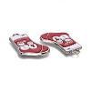 Alloy Enamel Pendants ENAM-P030-4-2