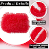 3 Yards Polyester Pleated Lace Trim OCOR-GF0003-99B-04-6
