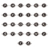 Alloy Enamel Links Connectors ENAM-TA0002-18-2