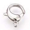 Tarnish Resistant 304 Stainless Steel Lobster Claw Clasps STAS-O114-059P-A-1