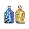 Ion Plating(IP) 304 Stainless Steel Pendants STAS-I671-15MC-1