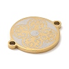 Ion Plating(IP) 304 Stainless Steel Connector Charms STAS-A086-14G-3