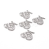 Tarnish Resistant 201 Stainless Steel Pendants LS-STAS-S105-LA408-1-3