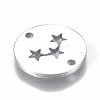 Tarnish Resistant 304 Stainless Steel Links connectors LS-STAS-L224-017P-2