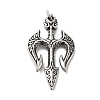 304 Stainless Steel Big Pendants STAS-D091-01AS-1