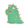 Crying Dinosaur with Woundplast Enamel Pins LS-JEWB-D308-01B-G-1