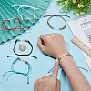 6 Colors Nylon Thread Braided Bead Bracelets BJEW-PH01865-3