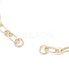 3MM Brass Figaro Chain Bracelet Makings AJEW-JB01417-2