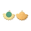 Synthetic Malachite Pendants STAS-A080-05G-2