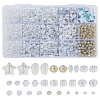 Electroplate Glass Beads Strands EGLA-DC0001-15-1