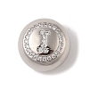 Rack Plating Brass & Cubic Zirconia Pendants KK-Z047-07P-I-RS-1