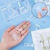 2 Sets Curtain Clear P Clips Hook IFIN-GF0001-24-4