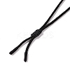 Gemstone Cone Pendant Necklace with Nylon Cord for Women G-A210-05-5