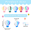 10Pcs 5 Colors Food Grade Eco-Friendly Silicone Focal Beads SIL-NB0001-11-2