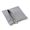 Imitation Leather Jewelry Storage Zipper Bags ABAG-G016-01B-4