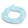 Opaque Glass Beads Stands EGLA-A035-P6mm-B10-2