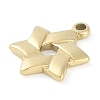 Ion Plating(IP) 304 Stainless Steel Pendants STAS-P366-42G-2