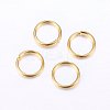 304 Stainless Steel Open Jump Rings X-STAS-O098-01G-07-1