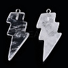 Natural Quartz Crystal Pendants G-N332-53-A22-1