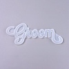 Wedding DIY Word Groom Silicone Molds DIY-K017-08-2