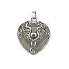 Natural Green Aventurine Pendants PW-WG50940-02-1