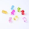 Transparent Acrylic Pendants TACR-S132-04-1