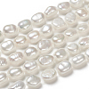Natural Cultured Freshwater Pearl Beads Strands X-PEAR-S012-77A-4