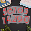Waterproof Self Adhesive Craft Stickers DIY-GF0002-59C-04-6
