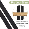 5 Yards Polyester Sewing Snap Button Tape DIY-CY0001-32B-2