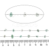 Handmade Natural Green Aventurine Chip Beads Chain CHS-H028-06A-07-2