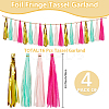 Tissue Paper Tassels Garland AJEW-WH20006-110A-2