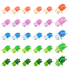 10 Style Opaque Resin Cabochons RESI-FH0001-32-1