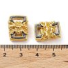 Brass Connector Charms KK-Q800-40G-3